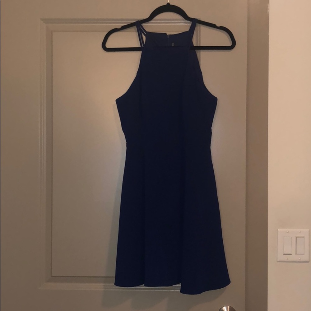 Navy dress (M)
